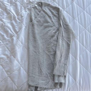 Light Gray Knot Sweater